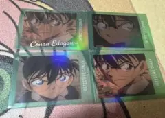 名探偵コナン ぱしゃこれ クリア vol.2 江戸川コナン 箔押し 4枚セット