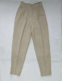 ヴィンテージ 80s パンツ ベージュ 美脚 大人感