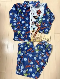MARVEL アベンジャーズ フリースパジャマ 140 モコモコパジャマ