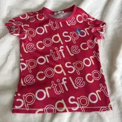 le coq sportif Tシャツ 130cm ピンクのサムネイル