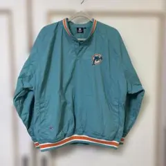MIAMI DOLPHINS ナイロンジャケット Fサイズ　グリーン系
