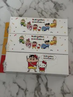 サンリオ クレヨンしんちゃん ジップバッグ 16枚 ジップロック ×3