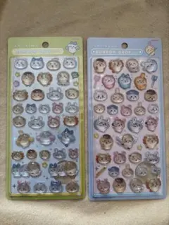 ちいかわ ボンボンドロップシール2シートセット（ニコニコ&ポーズ）