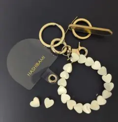 HASHIBAM ハート型ストラップ　パーツ