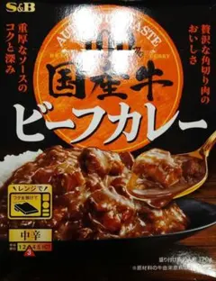 エスビー　国産牛ビーフカレー　１人前×２箱のサムネイル