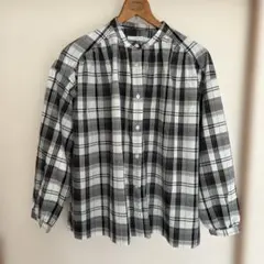 Lugnoncure 長袖チェックシャツ