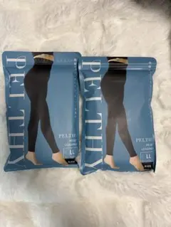 PELTHY 着圧レギンス LL ブラック