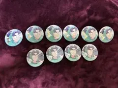 忍たま乱太郎 カミアニTouch2 缶バッジ 箔押し 潮江文次郎 10個セット