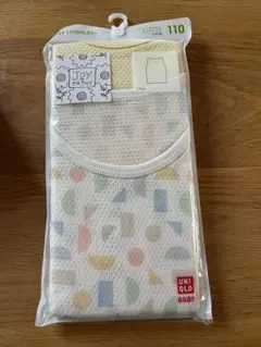 UNIQLO BABY コットンメッシュタンクトップ　肌着 110