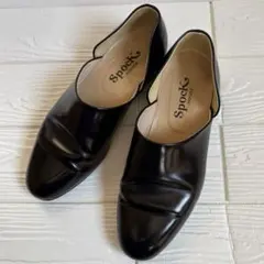 HARUTA ハルタ スポックシューズ 25 EE ブラック 本革 美品のサムネイル