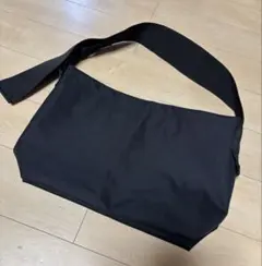 美品✨MUJ I 無印良品　太ベルトスクエアショルダーバッグ