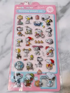 スヌーピーぷくぷくシール