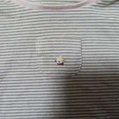 familiar ストライプTシャツ