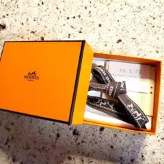 HERMESエルメス空箱&リボン&ショップカード