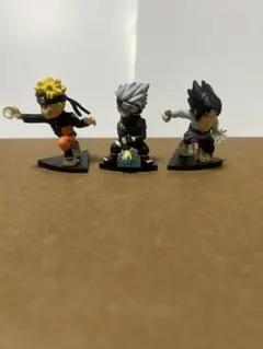 NARUTO ナルト デフォルメフィギュア 3体セットのサムネイル
