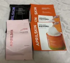 APRILSKIN スキンケア5点セット クッションリフィル21号付き 新品のサムネイル