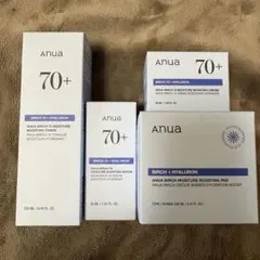 【新品未開封】Anua Birch 70+ スキンケア 4点セットのサムネイル