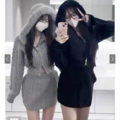廃棄予定‼️GRL セットアップ グレー