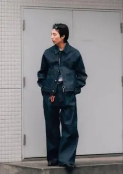 midorikawa 25aw シルクデニムシャツ 新品未使用 - メルカリ