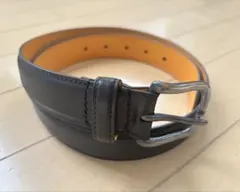 GANZO レザー ベルト 黒