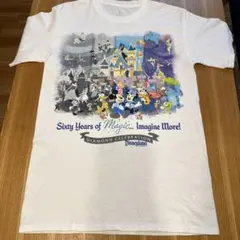 カリフォルニアディズニー60周年Tシャツ 新品◯カリフォルニアディズニー60周年 ダイヤモンドセレブレーションT