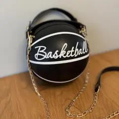 バスケットボール型ショルダーバッグ