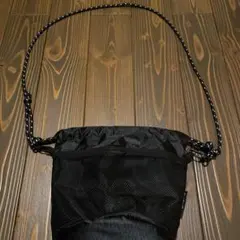 黒 ナイロン サコッシュ