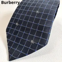 新品タグ付き バーバリー ネクタイ ハイブランド ホースロゴ ロゴグラム 光沢 新品タグ付き バーバリー ネクタイ ハイブランド ホースロゴ