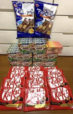 大量チョコ菓子まとめ売り（パイの実・アルフォート・キットカット） 大量チョコ菓子まとめ売り（パイの実・アルフォート・キットカット