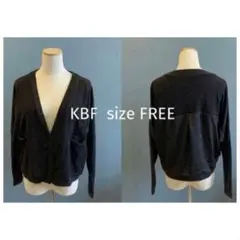 KBF 黒異素材 カーディガン URBAN RESEARCH