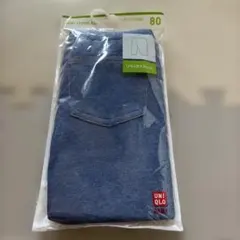 【新品】UNIQLO ベビー レギンス 7分丈 80サイズのサムネイル