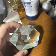 ダイヤモンド型クリスタル置物
