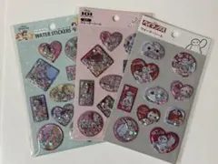 【正規品】ウォーターシール ディズニー ベイマックス プリンセス 101 3枚