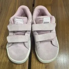 プーマスエード　マジックテープ　キッズシューズ