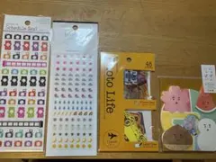 シール4点セット 新品未使用・まとめ売り・手帳デコ