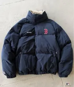 Perushu ダウン Perushu リバーシブル ダウンジャケット ブラウン オレンジ - メルカリ