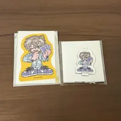 ヒプノシスマイク ドンキホーテ ステッカー アクリルキーホルダー 夢野幻太郎