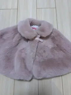 kate spade new york ベビー　ファーケープ