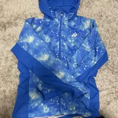 リョウヒ 水玉模様 フード付きウィンドブレーカー