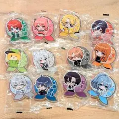 アクリルクリップ カラフルピーチ コンプリート るな ゆあんくん 12種セット