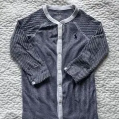 9/30までお値下げ！Ralph Lauren ボーダー　ロンパース 9m