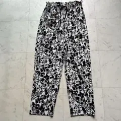 ジャーナルスタンダードレリューム　バイカラー　フラワー　イージーパンツ　花柄