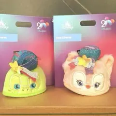 香港ディズニーランド限定 バッグチャーム 2個セットリーナベル　オルメル