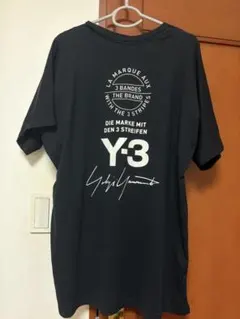 本日限定値下げしてます！ Y-3 バックロゴ Tシャツ ブラック mサイズのサムネイル