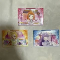 アイカツ！10thSTORYステージフォトバッジ 大空あかり氷上スミレ新条ひなき