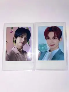 TXT ヨンジュン インスタントフォト チェキ 2枚セット