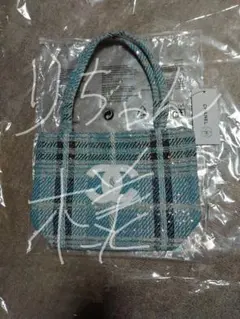 CHANEL ツイードトートバッグ　スパンコール　水色