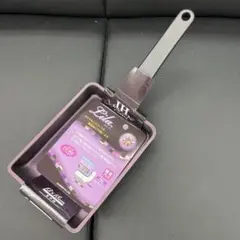 ★新品★北陸アルミダイヤモンドコートIHライラ玉子焼器のサムネイル