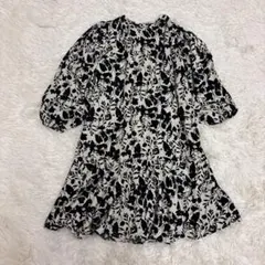 コカ　coca 花柄 フレアワンピース マーメイドワンピース　120