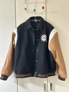 スタジャン H&M Sサイズ　ブラウン